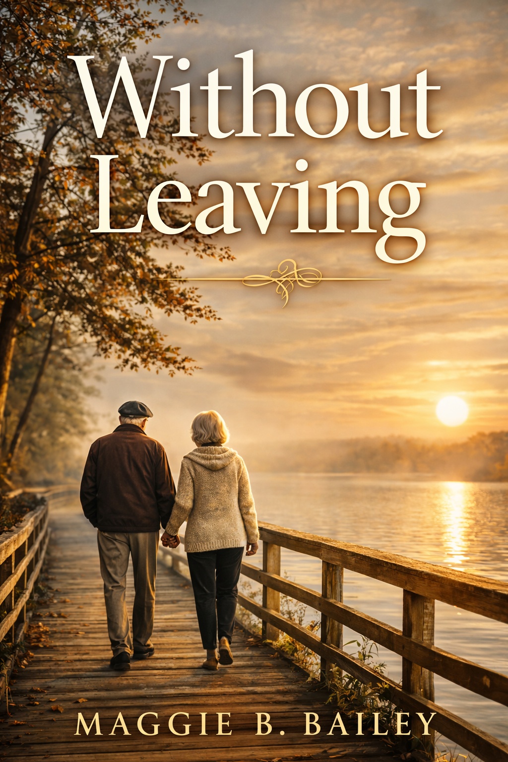 Cover of Without Leaving by Maggie B. Bailey